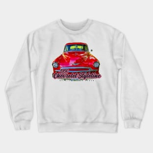 1950 Chevrolet Styleline Deluxe 2 Door Sedan Crewneck Sweatshirt